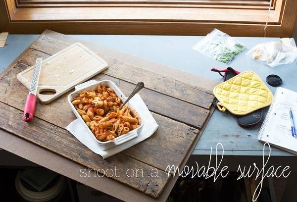 Food on a wooden surface.