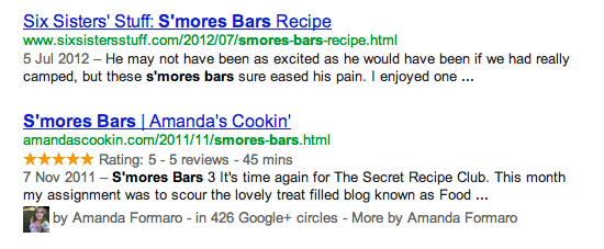 Smores Bars google search.