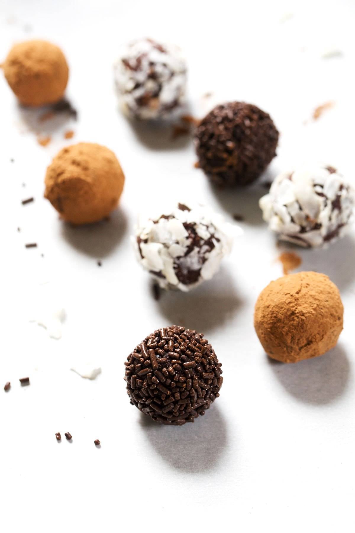 Chocolate truffles.