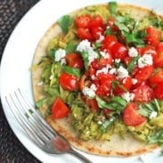 A picture of Farmer's Market Flatbread Pizza