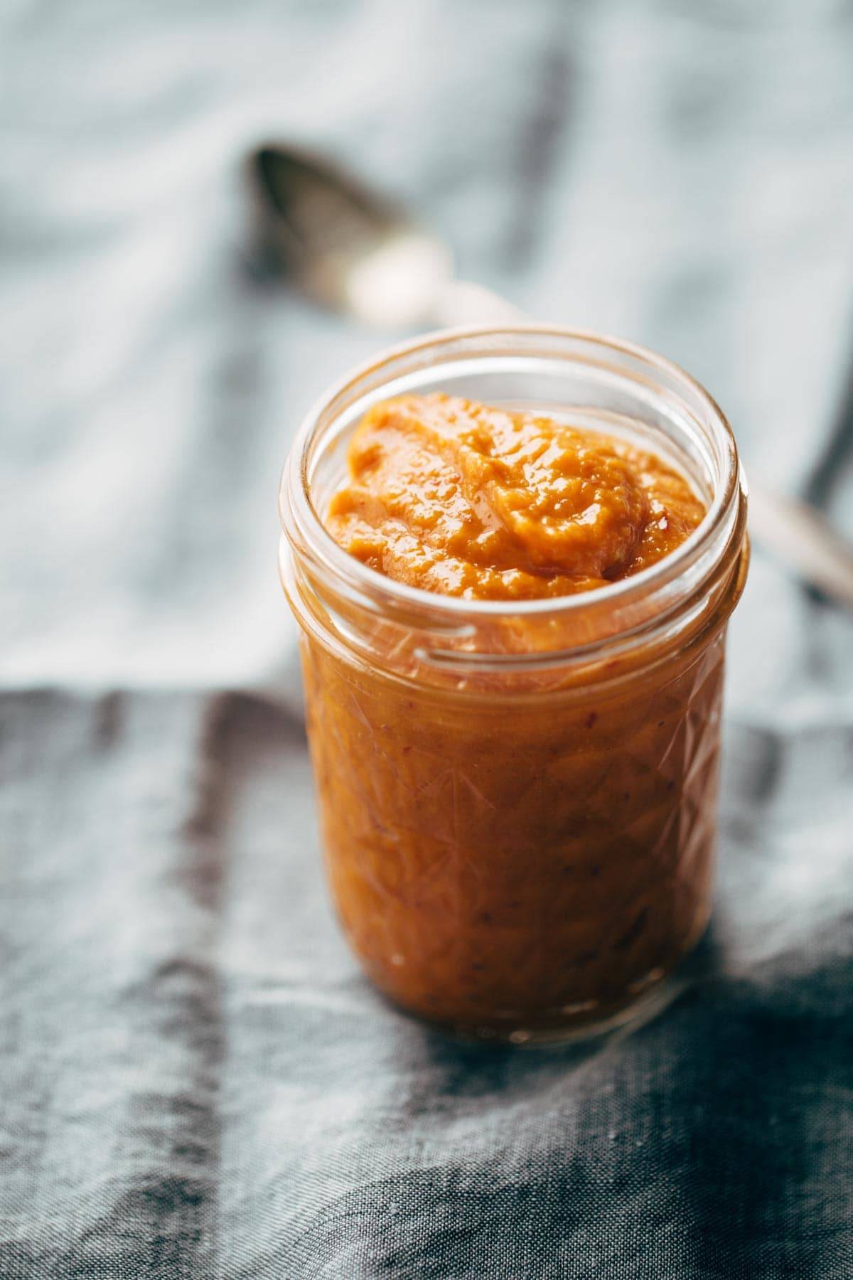 Homemade Spicy Ramen recipe with an easy spicy miso paste for the broth and dry ramen noodles that taste JUST like fresh! Vegetarian / vegan. | pinchofyum.com